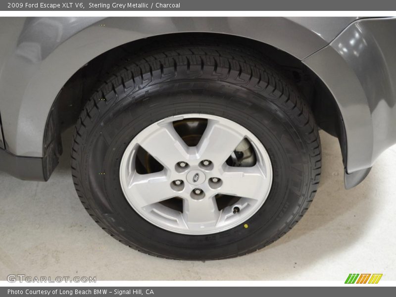 Sterling Grey Metallic / Charcoal 2009 Ford Escape XLT V6