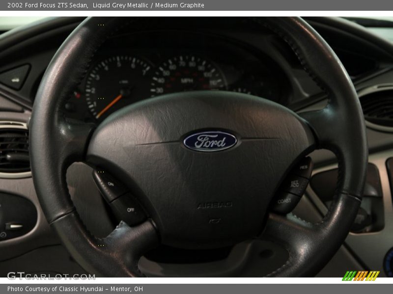 Liquid Grey Metallic / Medium Graphite 2002 Ford Focus ZTS Sedan