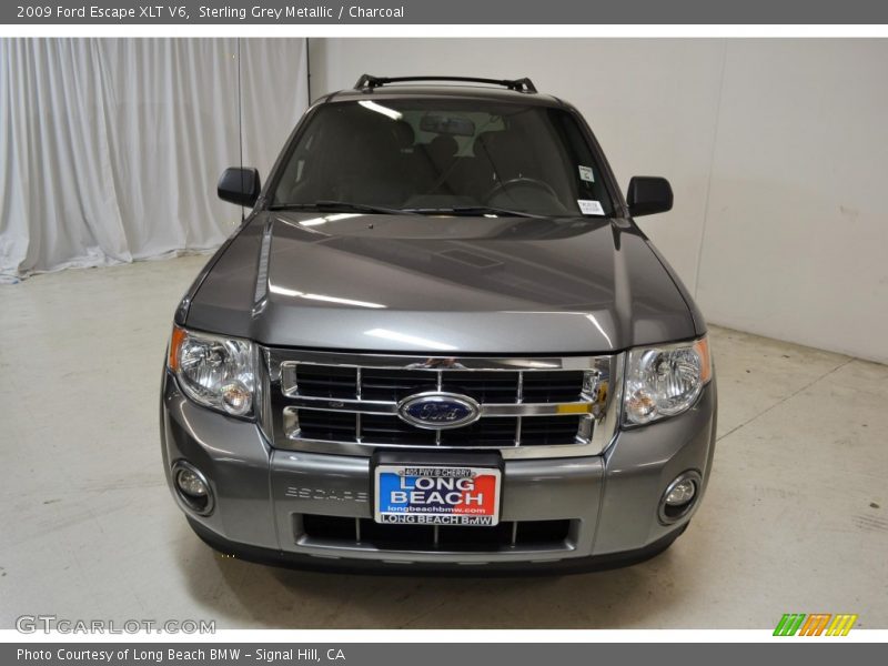 Sterling Grey Metallic / Charcoal 2009 Ford Escape XLT V6
