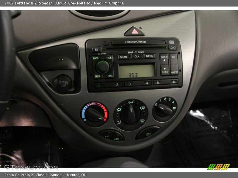 Liquid Grey Metallic / Medium Graphite 2002 Ford Focus ZTS Sedan