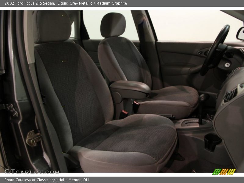 Liquid Grey Metallic / Medium Graphite 2002 Ford Focus ZTS Sedan