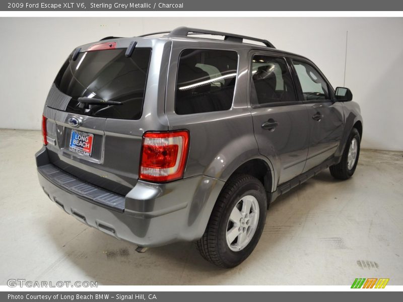Sterling Grey Metallic / Charcoal 2009 Ford Escape XLT V6