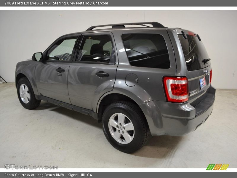 Sterling Grey Metallic / Charcoal 2009 Ford Escape XLT V6