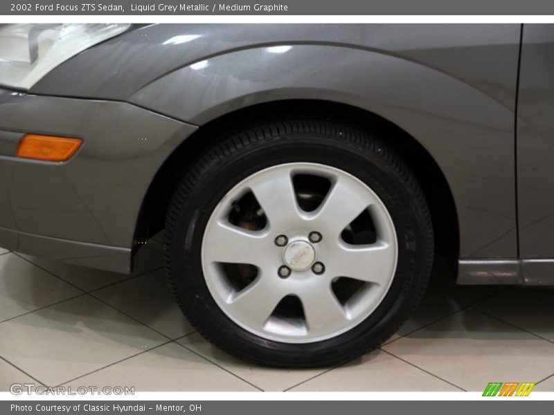 Liquid Grey Metallic / Medium Graphite 2002 Ford Focus ZTS Sedan