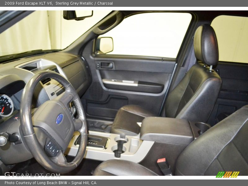 Sterling Grey Metallic / Charcoal 2009 Ford Escape XLT V6