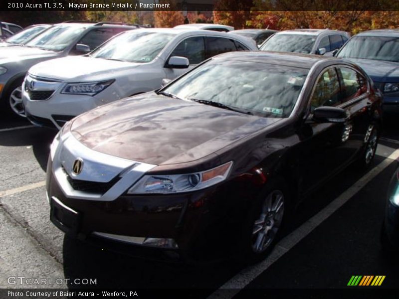 Mayan Bronze Metallic / Parchment 2010 Acura TL 3.5