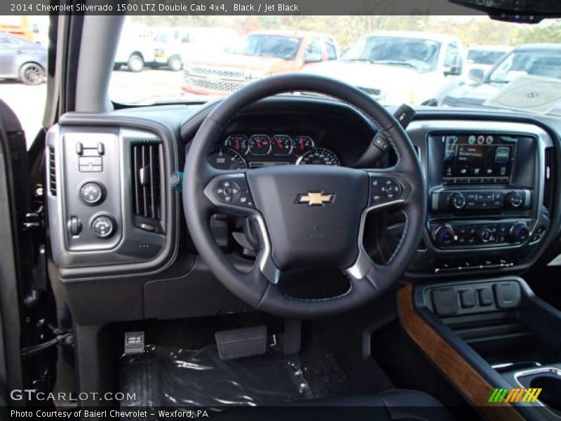 Dashboard of 2014 Silverado 1500 LTZ Double Cab 4x4