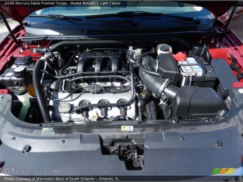  2008 Sable Premier Sedan Engine - 3.5L DOHC 24V VVT Duratec V6