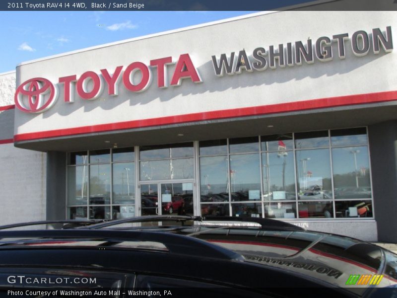 Black / Sand Beige 2011 Toyota RAV4 I4 4WD