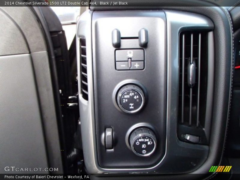 Controls of 2014 Silverado 1500 LTZ Double Cab 4x4