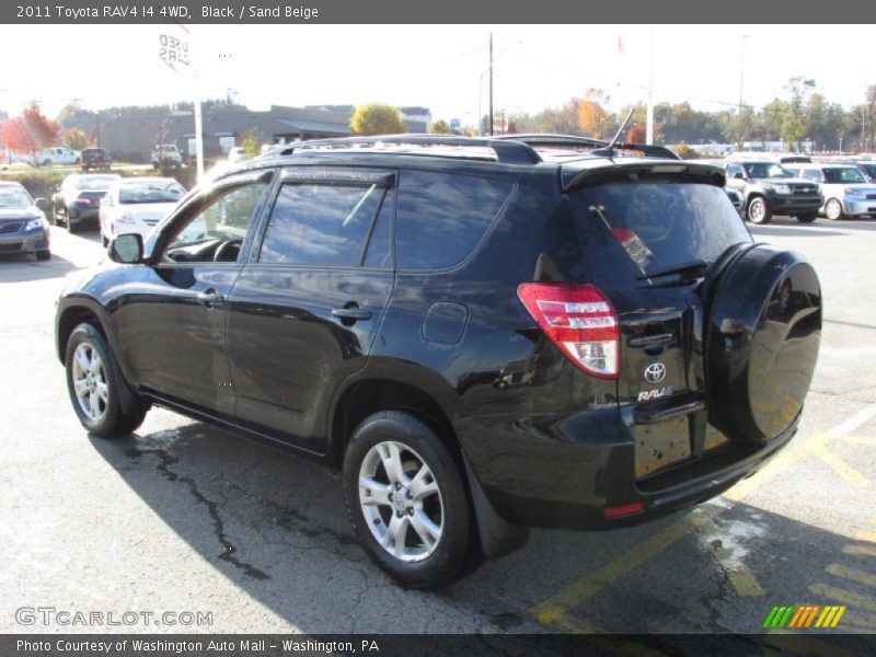Black / Sand Beige 2011 Toyota RAV4 I4 4WD