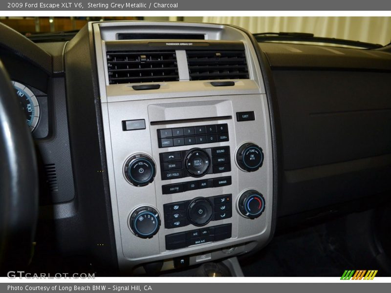 Sterling Grey Metallic / Charcoal 2009 Ford Escape XLT V6