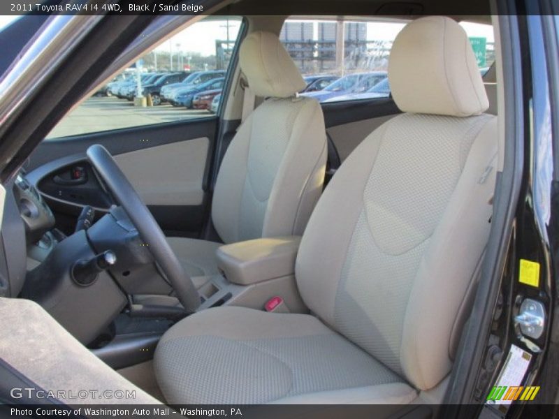 Black / Sand Beige 2011 Toyota RAV4 I4 4WD