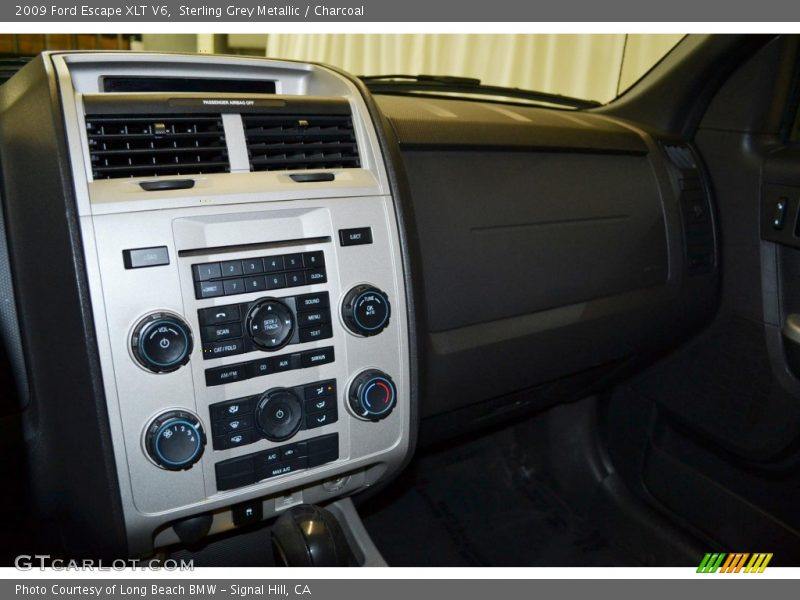 Sterling Grey Metallic / Charcoal 2009 Ford Escape XLT V6