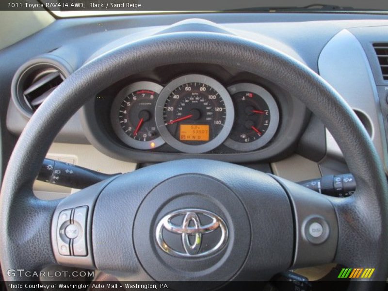 Black / Sand Beige 2011 Toyota RAV4 I4 4WD