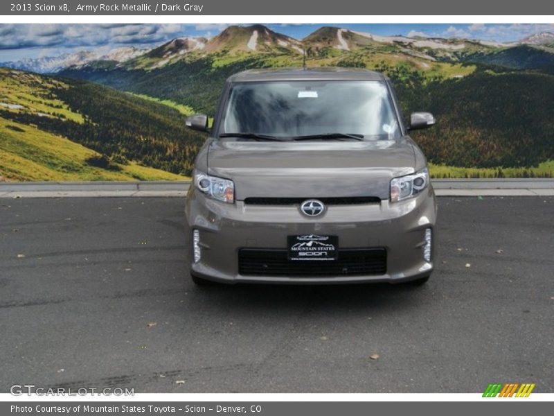 Army Rock Metallic / Dark Gray 2013 Scion xB