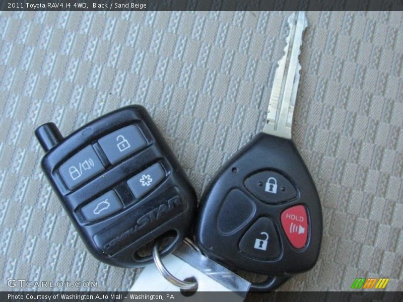 Black / Sand Beige 2011 Toyota RAV4 I4 4WD
