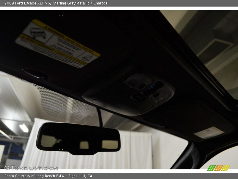 Sterling Grey Metallic / Charcoal 2009 Ford Escape XLT V6
