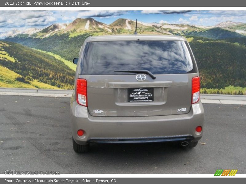 Army Rock Metallic / Dark Gray 2013 Scion xB