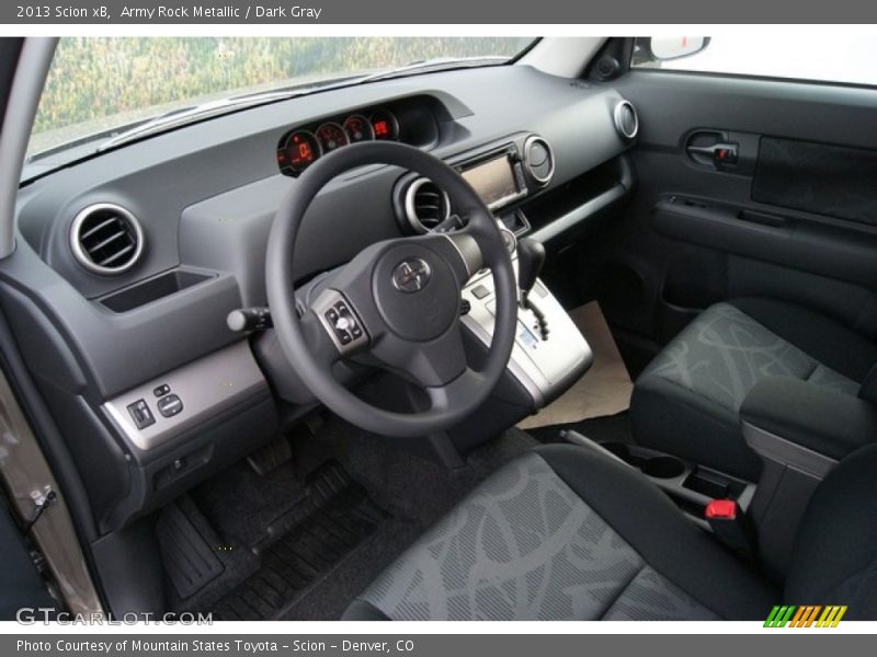 Army Rock Metallic / Dark Gray 2013 Scion xB