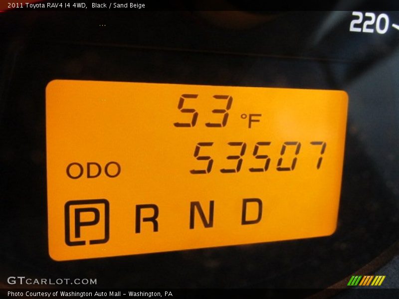 Black / Sand Beige 2011 Toyota RAV4 I4 4WD