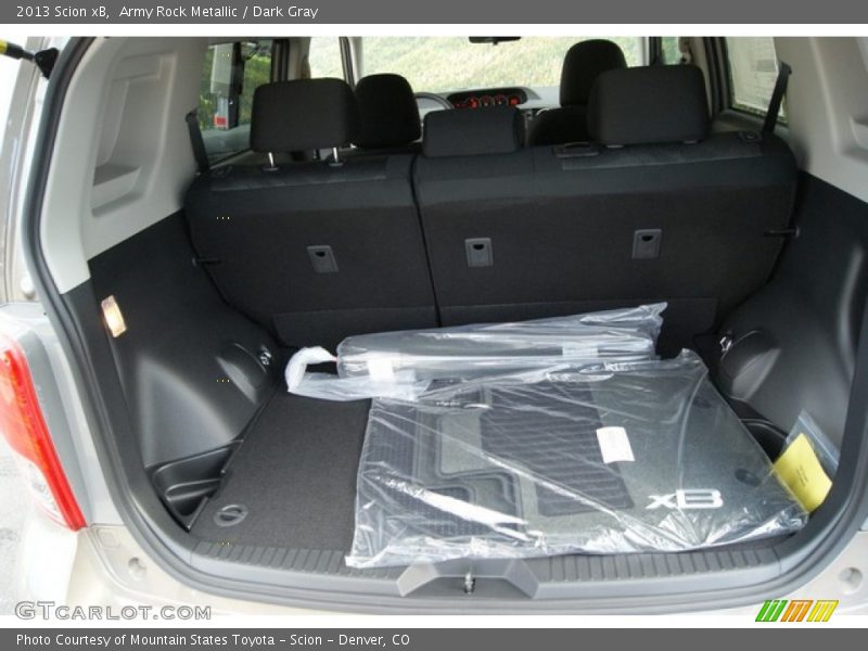 Army Rock Metallic / Dark Gray 2013 Scion xB