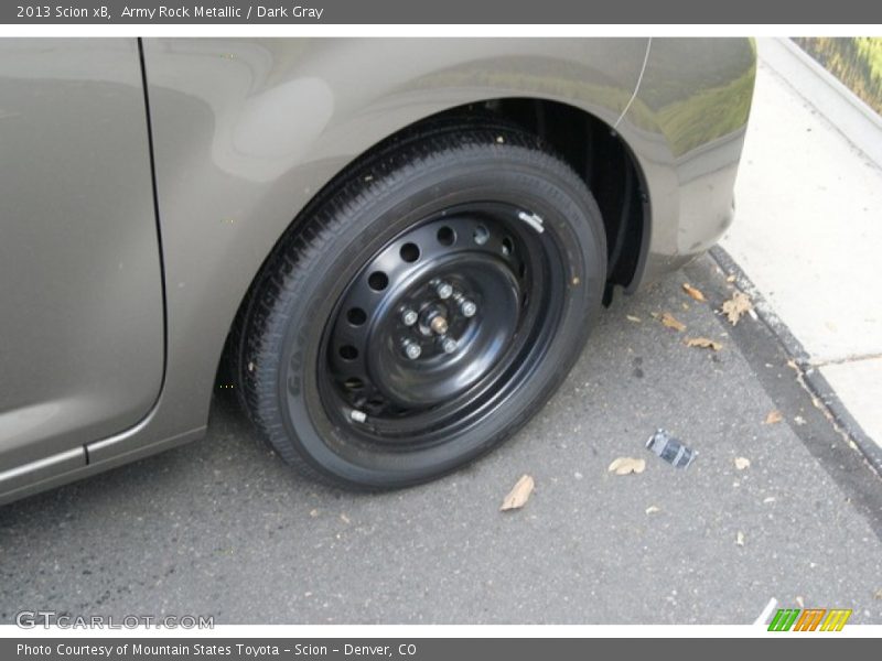 Army Rock Metallic / Dark Gray 2013 Scion xB