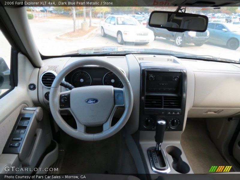 Dark Blue Pearl Metallic / Stone 2006 Ford Explorer XLT 4x4
