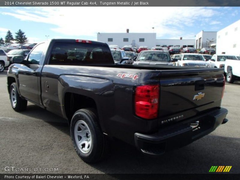 Tungsten Metallic / Jet Black 2014 Chevrolet Silverado 1500 WT Regular Cab 4x4