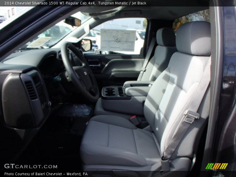 Tungsten Metallic / Jet Black 2014 Chevrolet Silverado 1500 WT Regular Cab 4x4