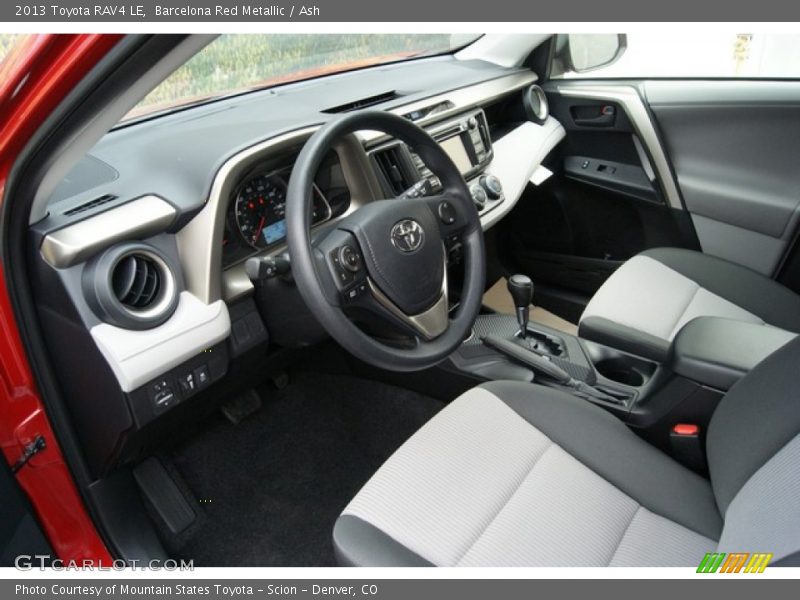 Barcelona Red Metallic / Ash 2013 Toyota RAV4 LE