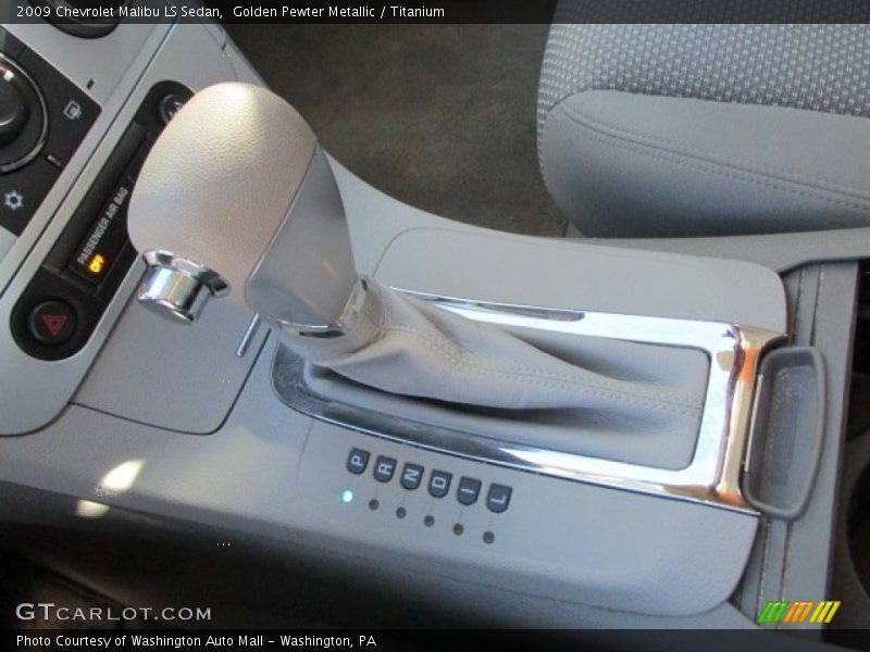 Golden Pewter Metallic / Titanium 2009 Chevrolet Malibu LS Sedan
