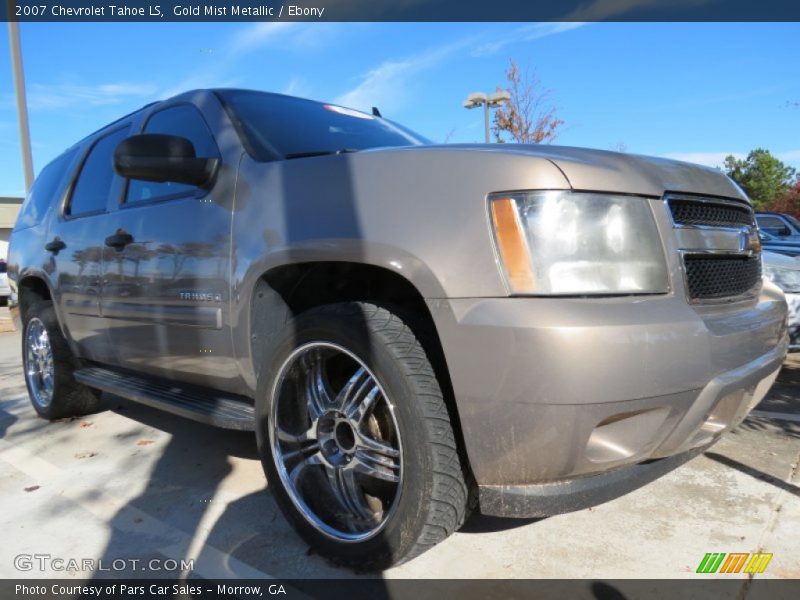 Gold Mist Metallic / Ebony 2007 Chevrolet Tahoe LS