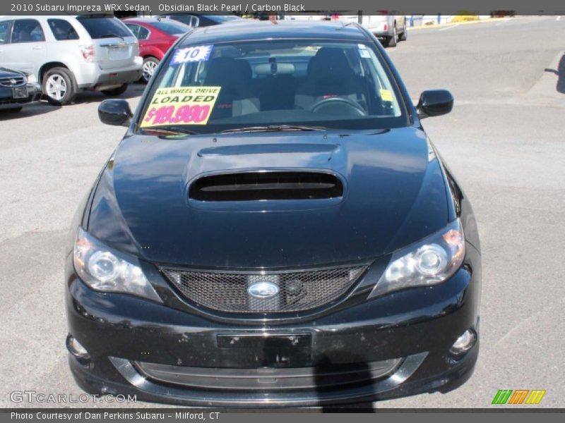 Obsidian Black Pearl / Carbon Black 2010 Subaru Impreza WRX Sedan