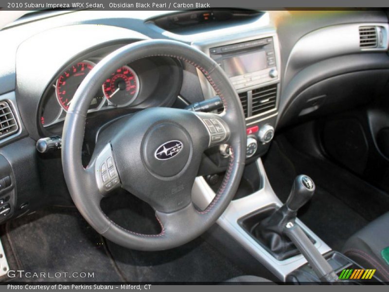Obsidian Black Pearl / Carbon Black 2010 Subaru Impreza WRX Sedan