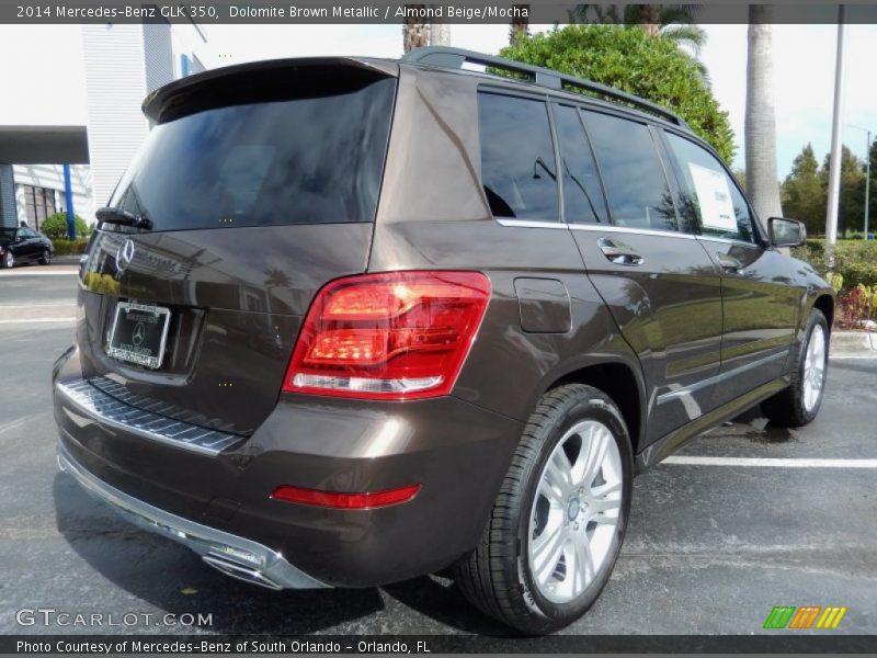 Dolomite Brown Metallic / Almond Beige/Mocha 2014 Mercedes-Benz GLK 350