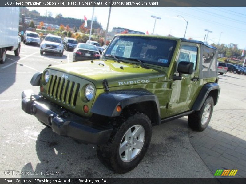 Front 3/4 View of 2007 Wrangler Rubicon 4x4