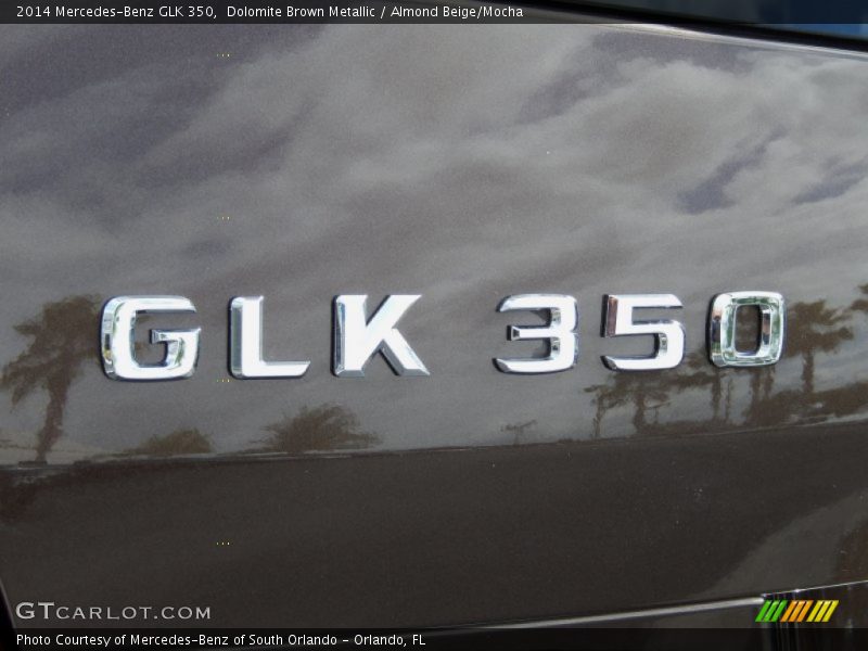 Dolomite Brown Metallic / Almond Beige/Mocha 2014 Mercedes-Benz GLK 350