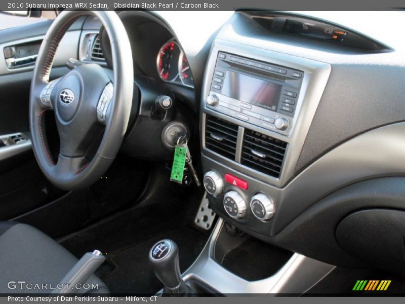 Obsidian Black Pearl / Carbon Black 2010 Subaru Impreza WRX Sedan