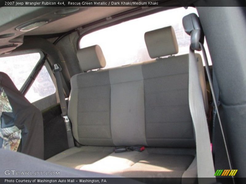 Rescue Green Metallic / Dark Khaki/Medium Khaki 2007 Jeep Wrangler Rubicon 4x4