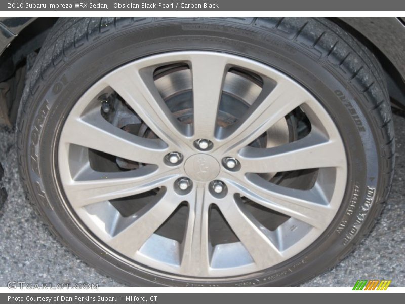 Obsidian Black Pearl / Carbon Black 2010 Subaru Impreza WRX Sedan
