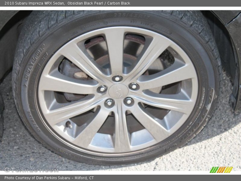 Obsidian Black Pearl / Carbon Black 2010 Subaru Impreza WRX Sedan