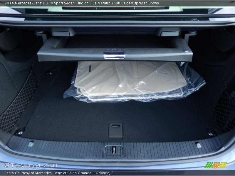  2014 E 350 Sport Sedan Trunk