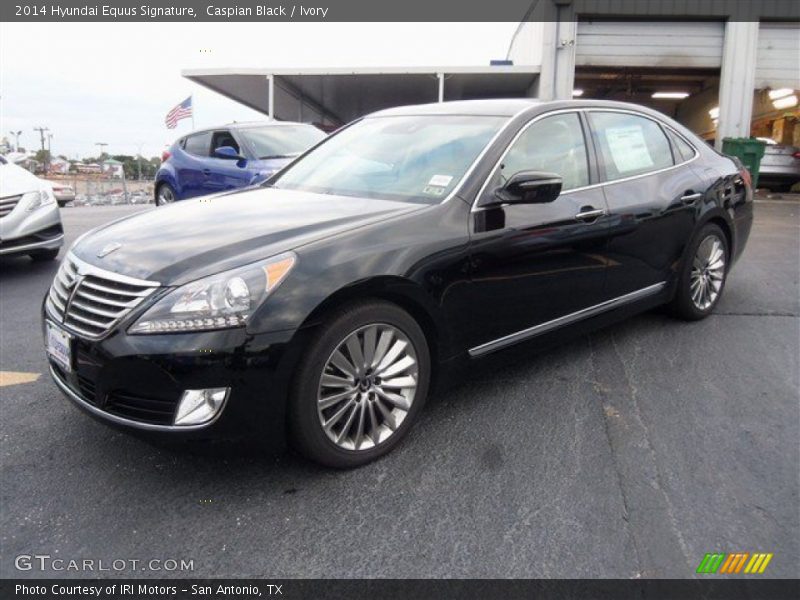 Caspian Black / Ivory 2014 Hyundai Equus Signature