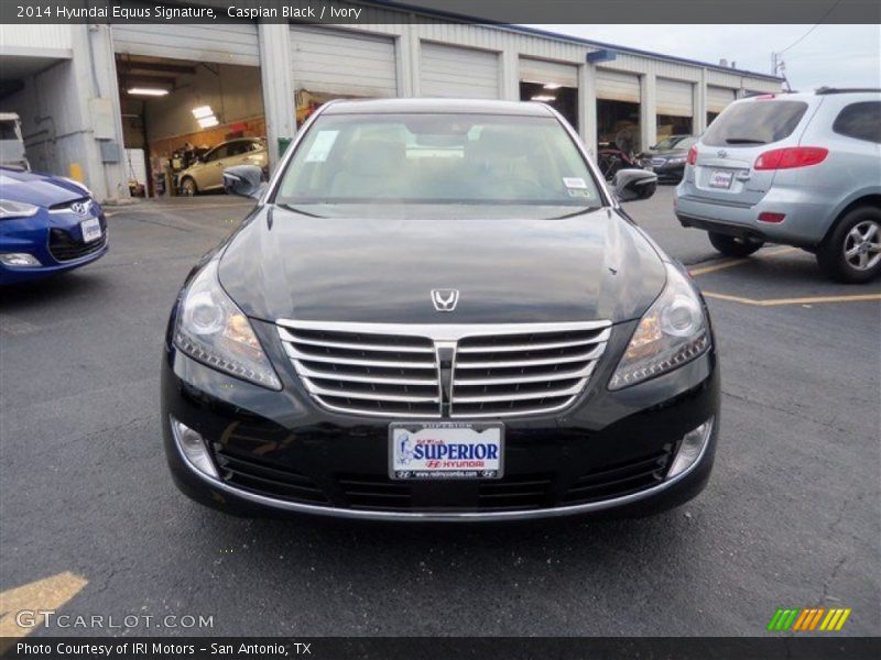 Caspian Black / Ivory 2014 Hyundai Equus Signature