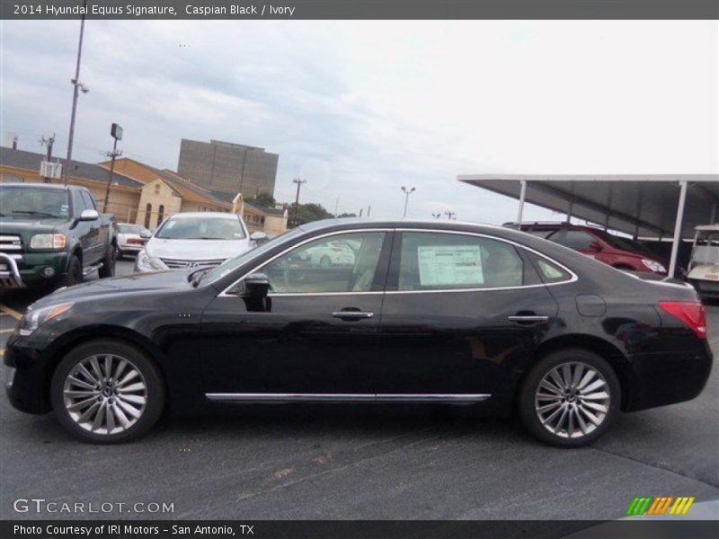 Caspian Black / Ivory 2014 Hyundai Equus Signature