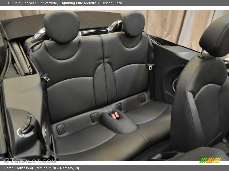 Lightning Blue Metallic / Carbon Black 2012 Mini Cooper S Convertible