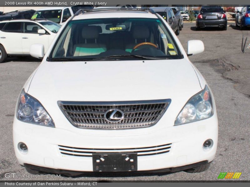 Crystal White / Ivory 2008 Lexus RX 400h AWD Hybrid