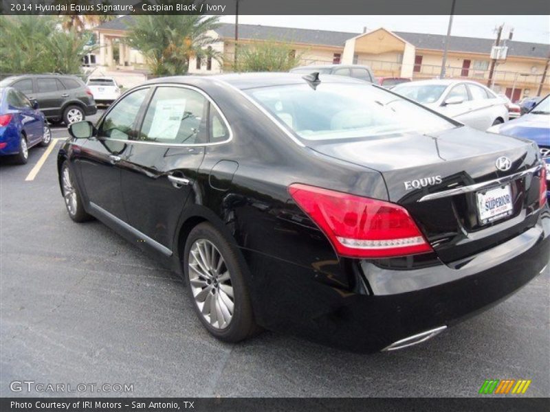 Caspian Black / Ivory 2014 Hyundai Equus Signature
