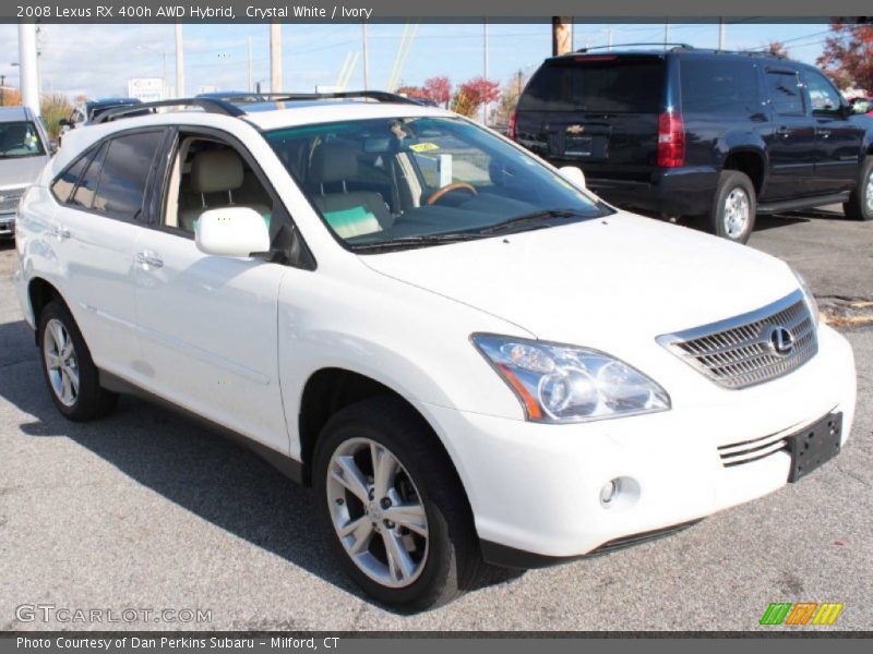 Crystal White / Ivory 2008 Lexus RX 400h AWD Hybrid